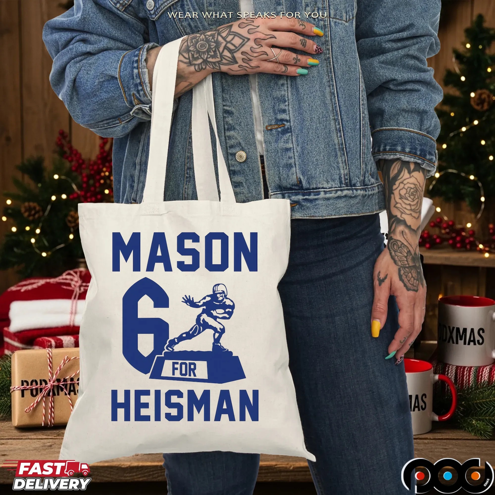 Mason 6 For Heisman Graphic T Shirt