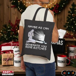 Maybe AI Can Generate You Some Bitches Artifical Intelligence T Shirt