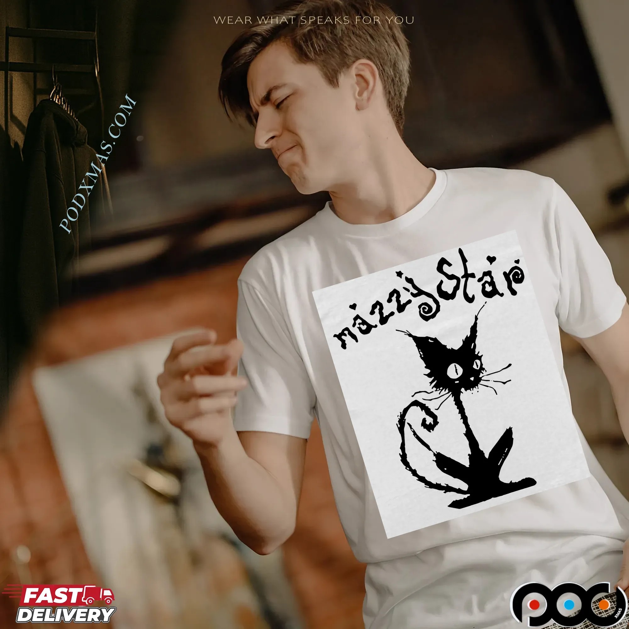 Mazzy Star Kitty T Shirt