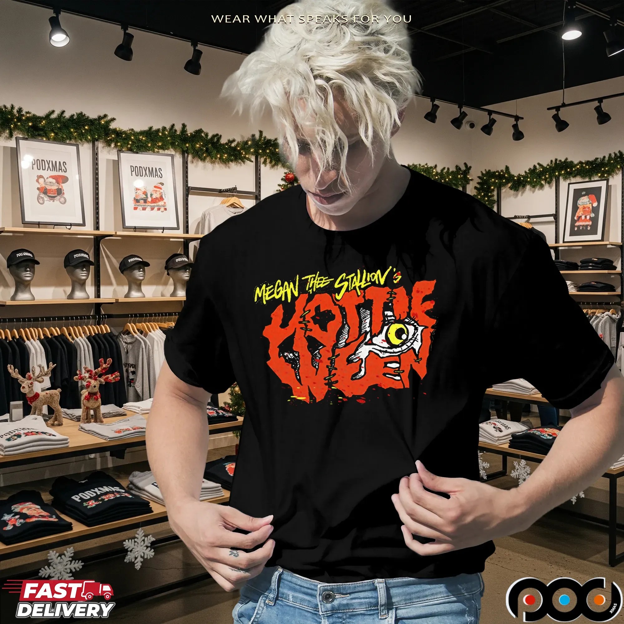 Megan Thee Stallion Hottieween 2025 Humble Texas October 31st Halloween Spooky Season T Shirt