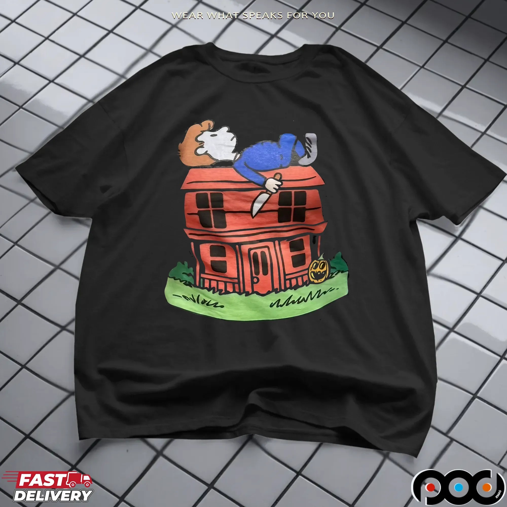 Michael Myers Horror House Halloween T Shirt