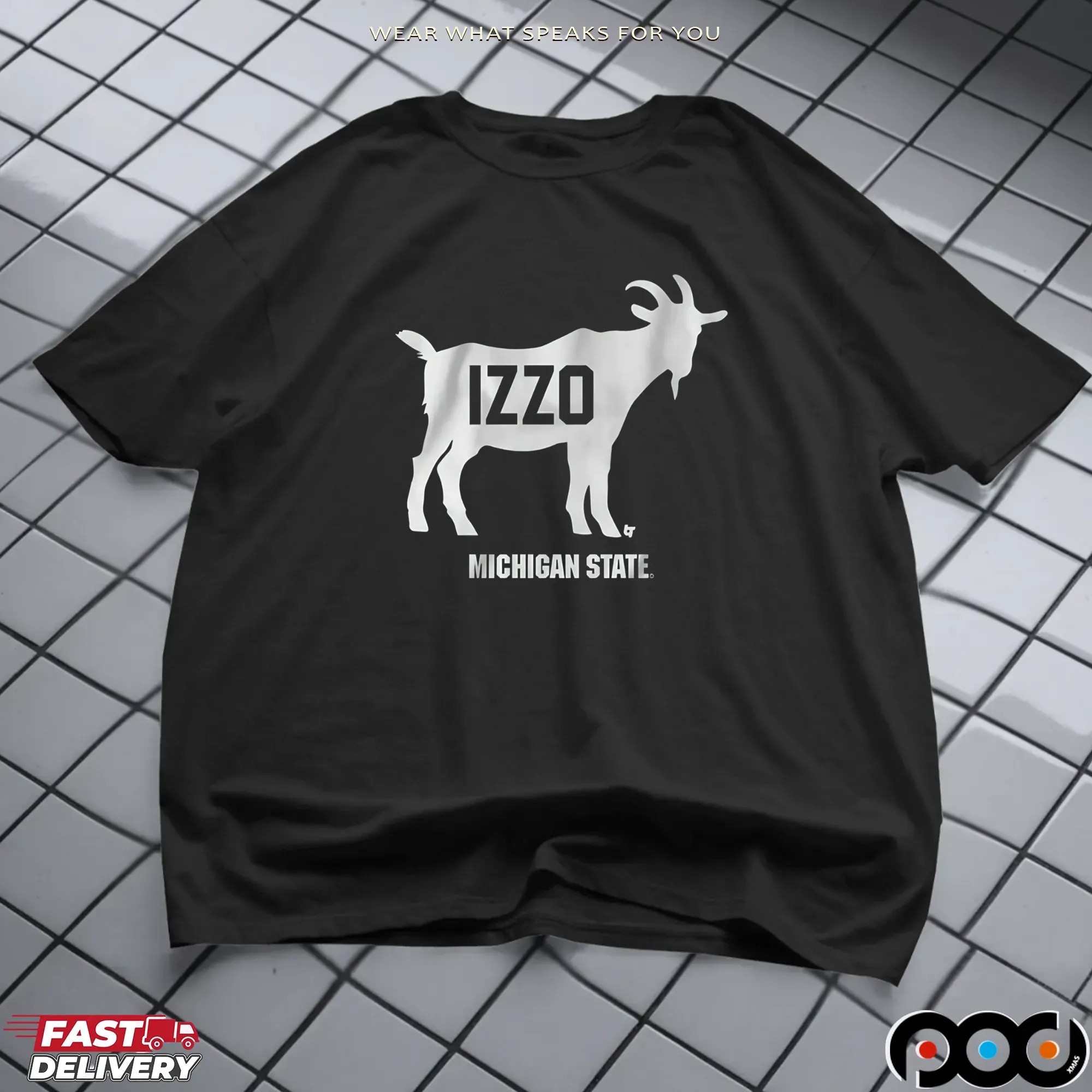 Michigan State Basketball Izzo GOAT T Shirt