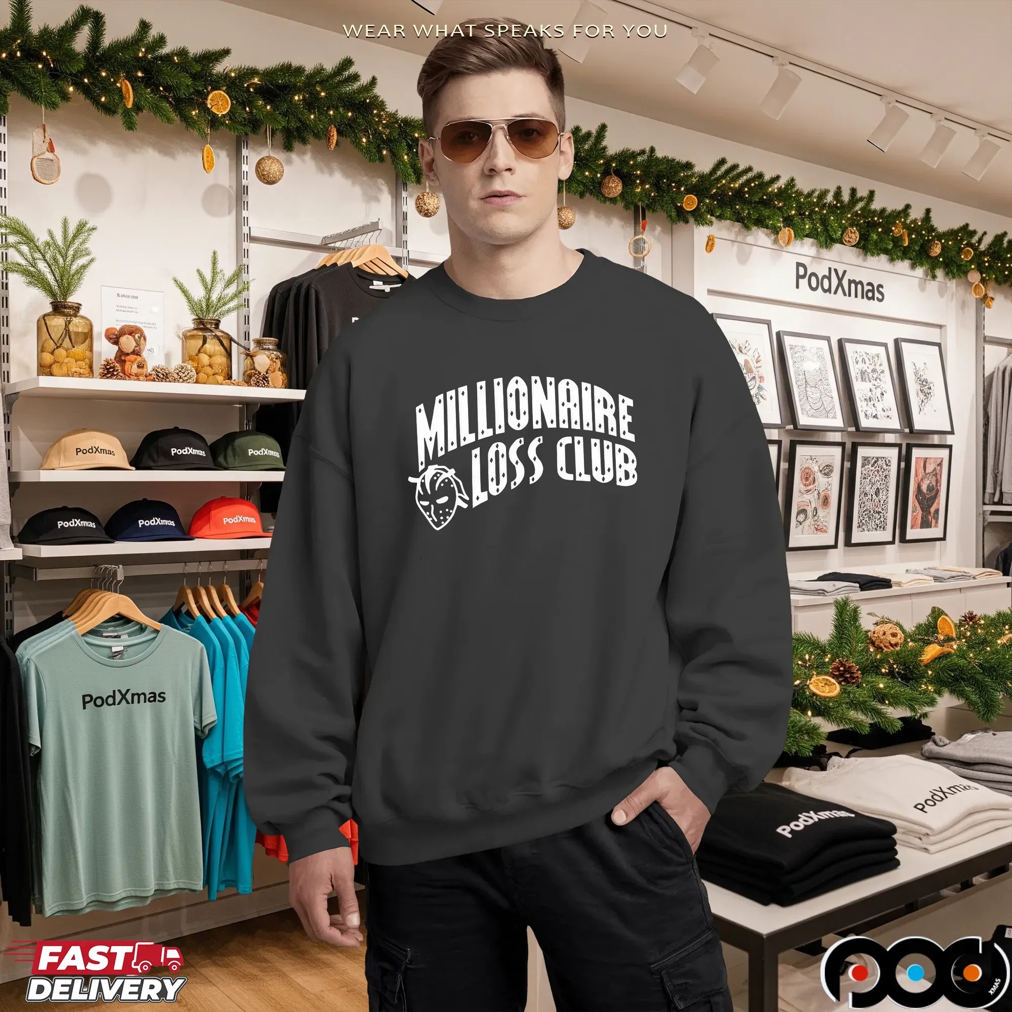 Millionaire Loss Club T Shirt