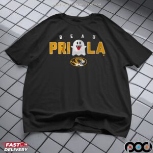 Missouri Tigers Football Beau Pribula Boo Halloween Spooky Season T Shirt