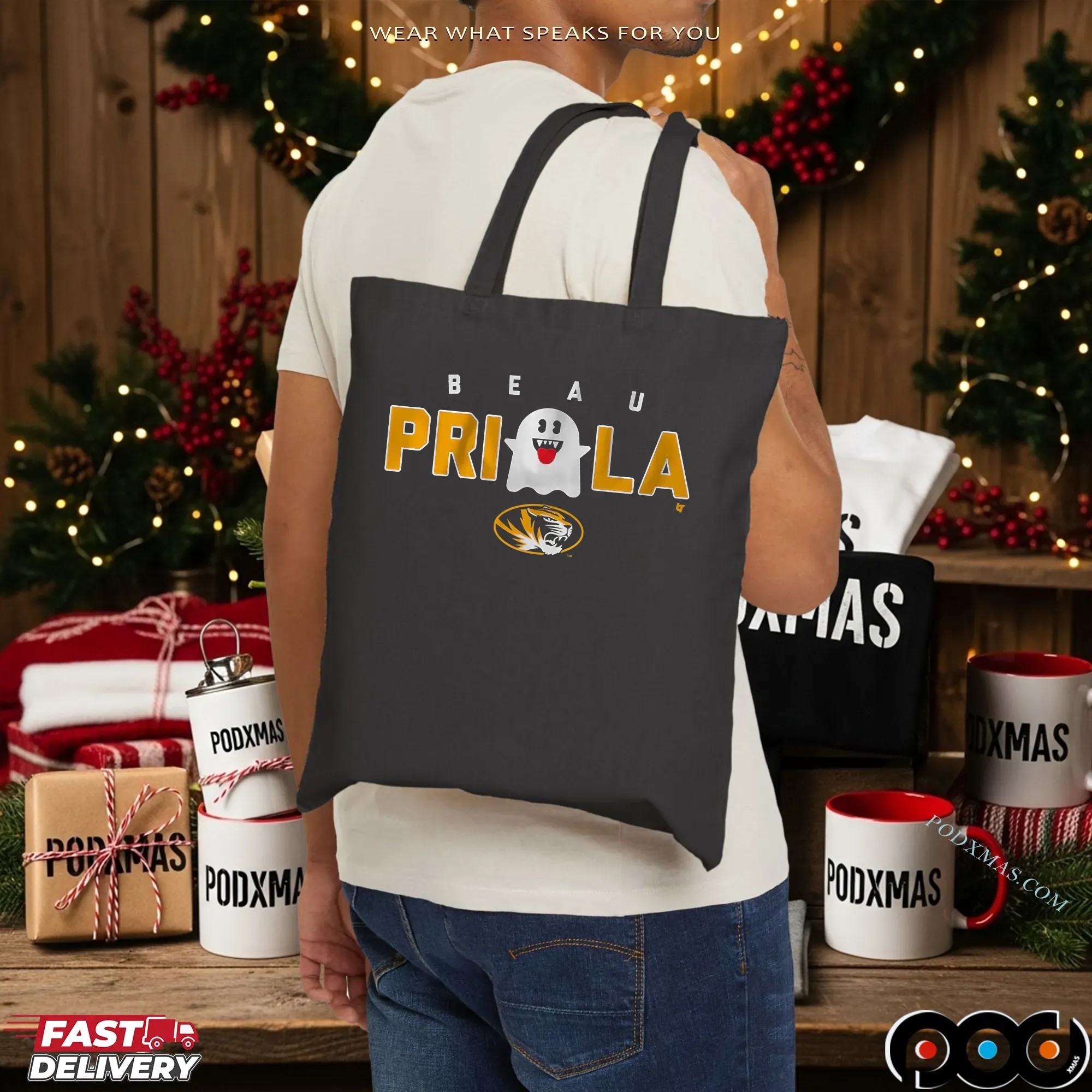 Missouri Tigers Football Beau Pribula Boo Halloween Spooky Season T Shirt