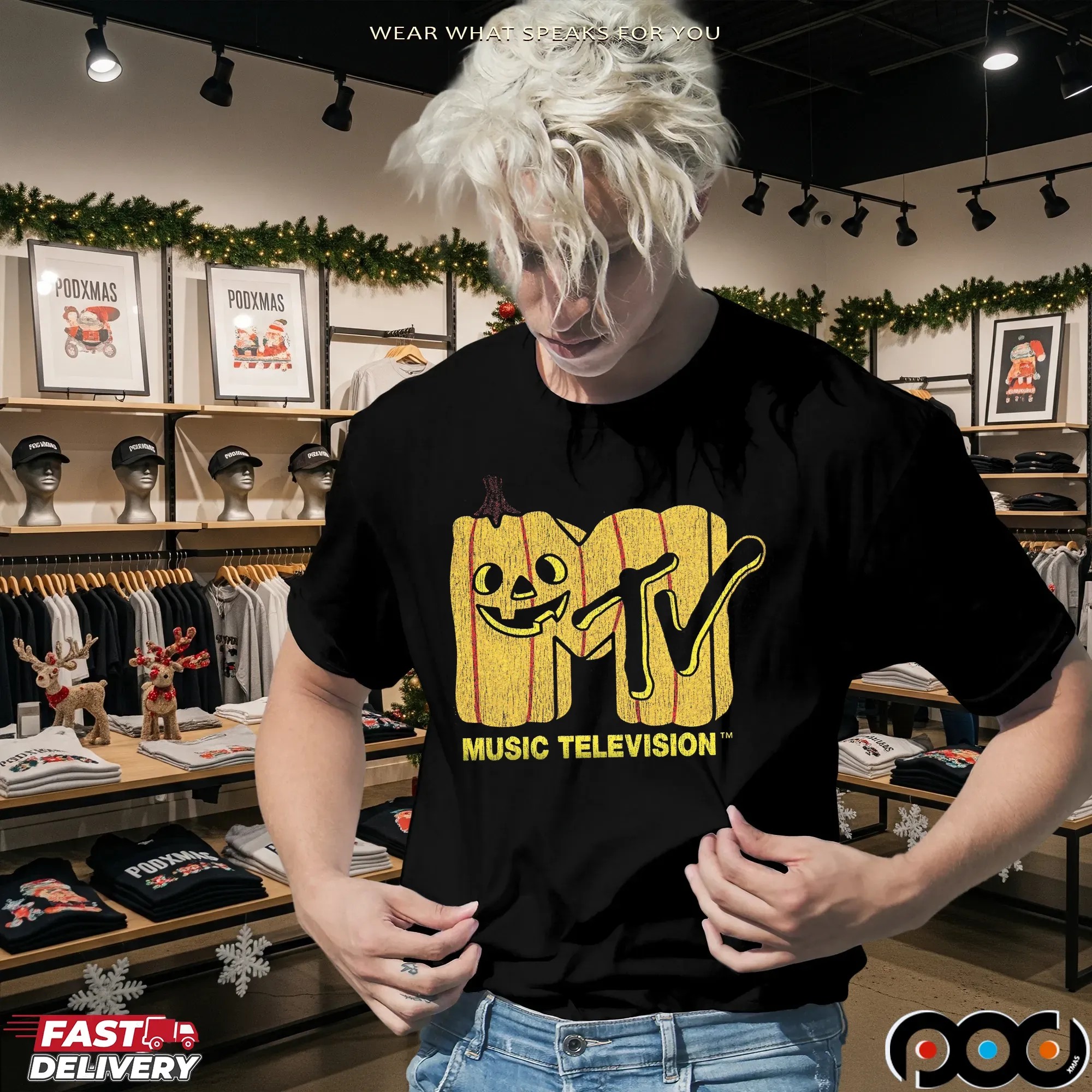 Mtv Halloween Vintage T Shirt