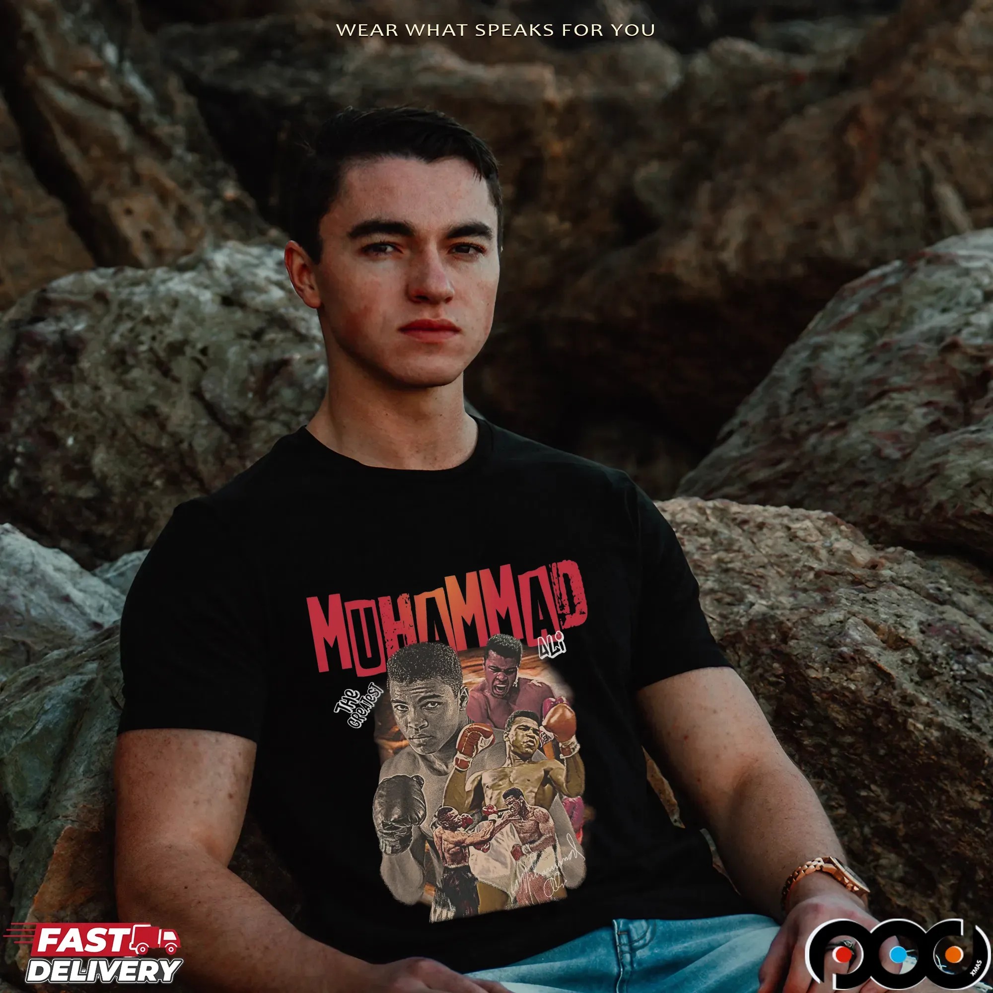Muhammad Ali The Greatest Boxing Vintage Bootleg T Shirt