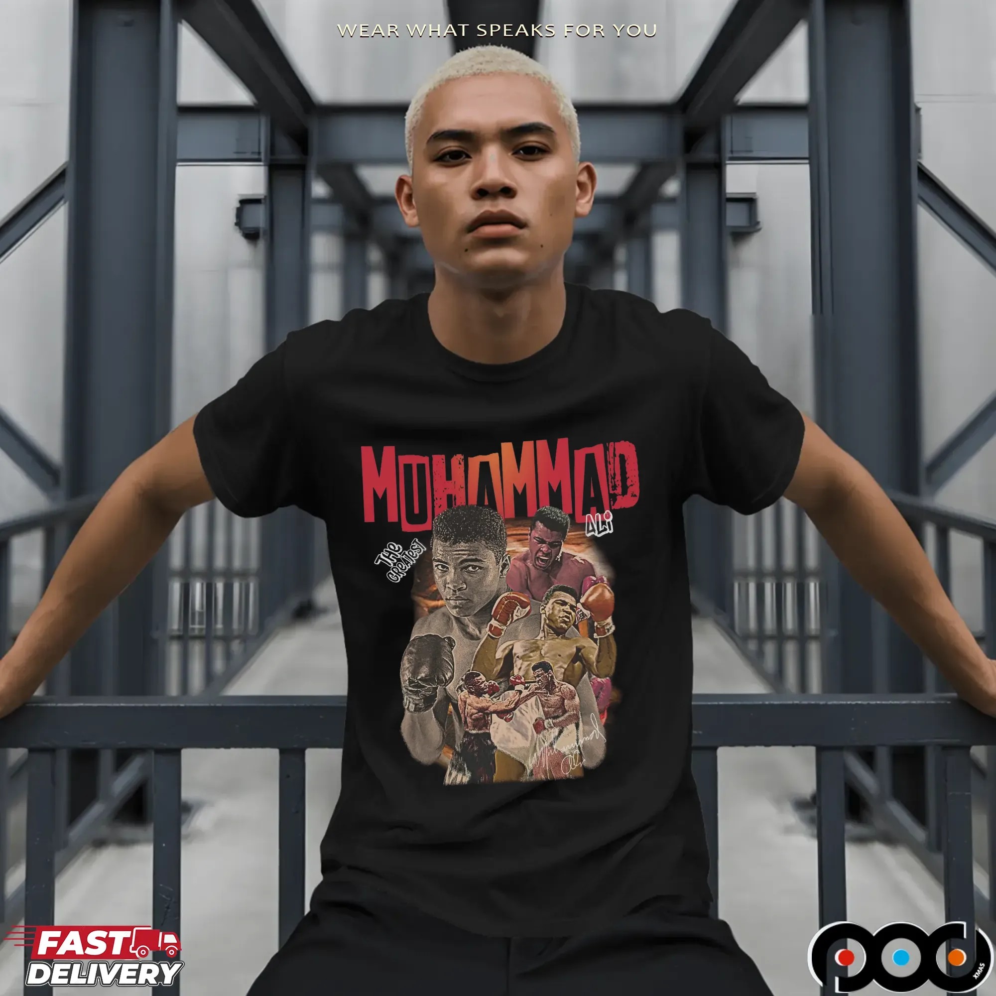 Muhammad Ali The Greatest Boxing Vintage Bootleg T Shirt