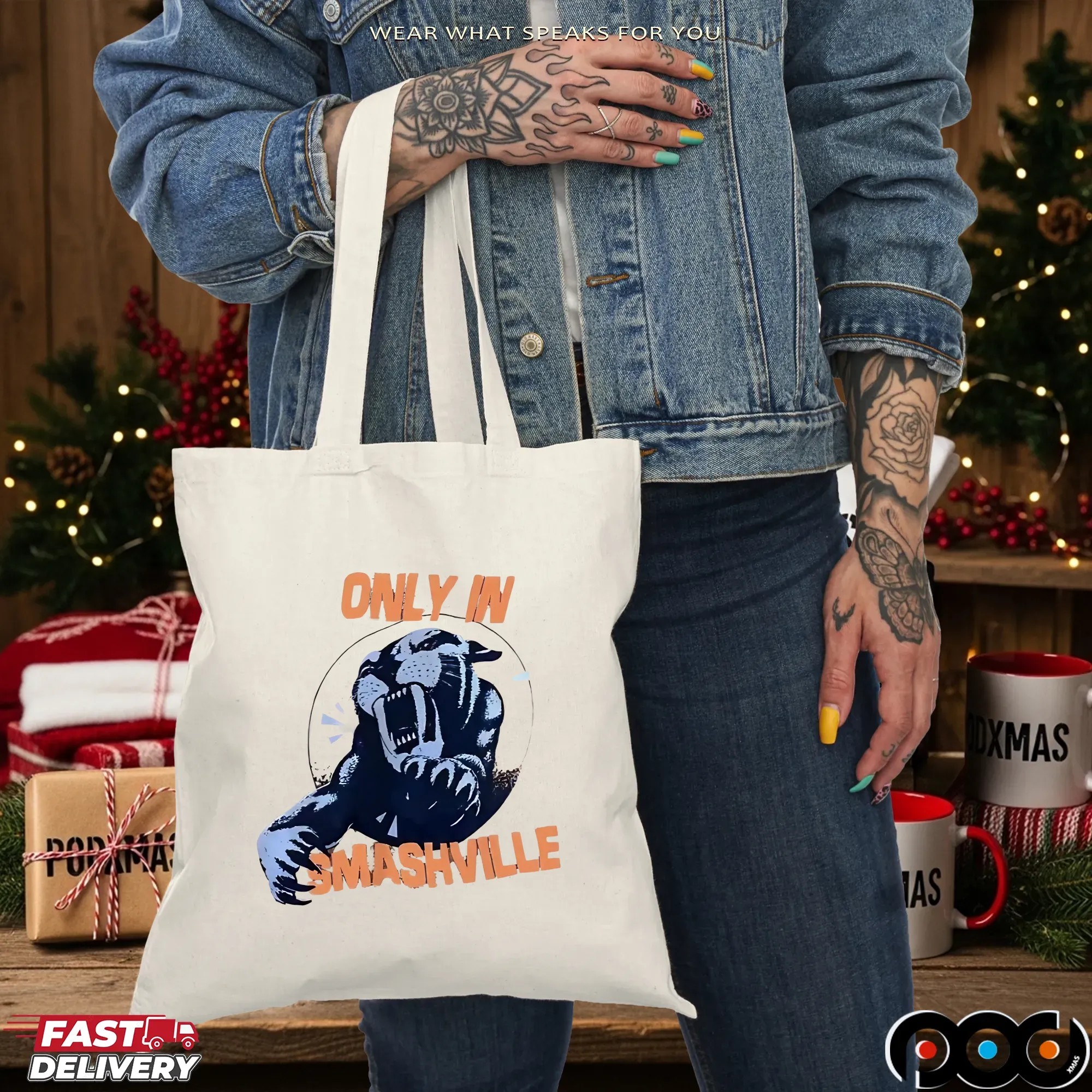 Nashville Predators only in smashville shirt