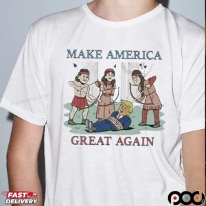Native Americans Make America Great Again Trump T Shirt