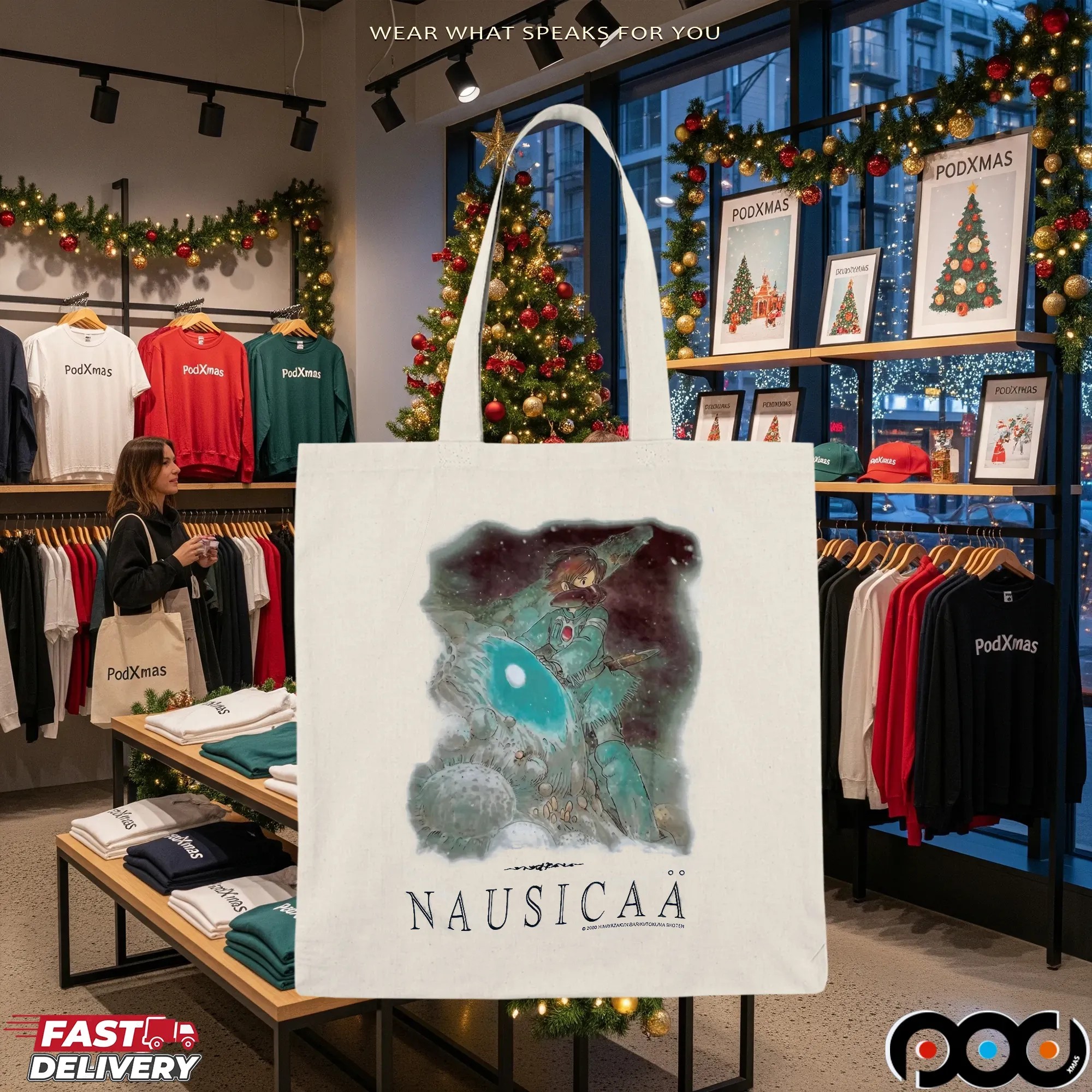 Nausicaä of the Valley of the Wind Vintage Studio Ghibli Miyazaki 2000 T Shirt