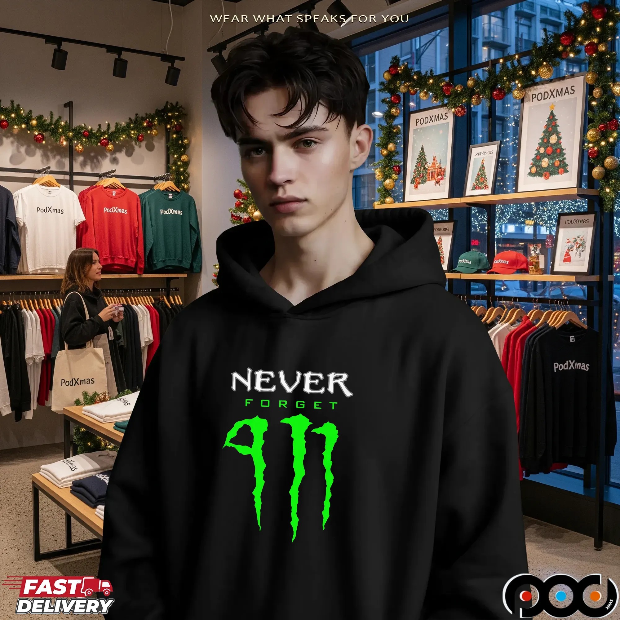 Never Forget Energy Drink T Shirt