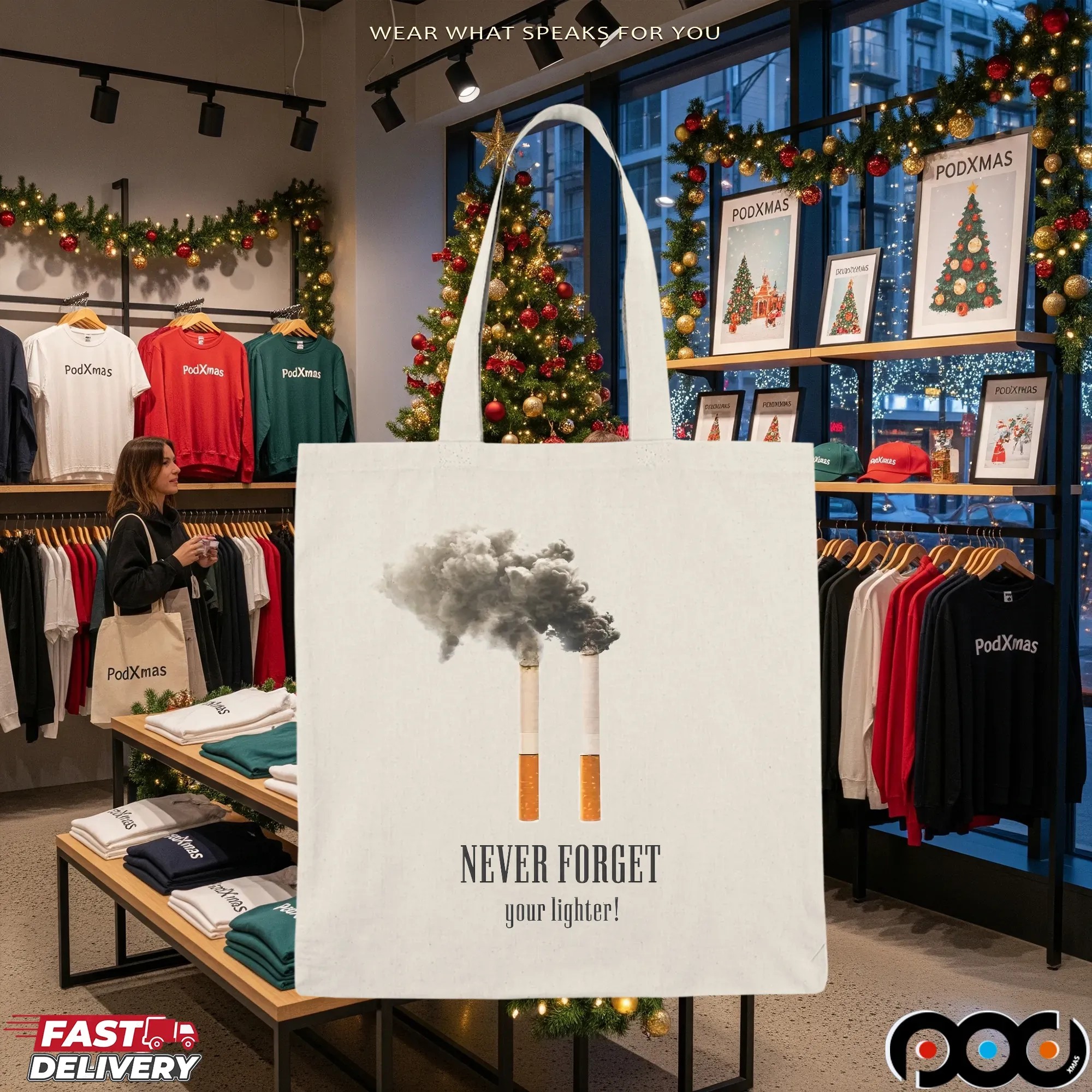Never Forget Your Lighter Cigarettes T Shirt