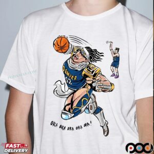 Nikola Jokić Vs Aaron Gordon Denver Nuggets NBA Ora Ora Ora Ora Ora Anime T Shirt