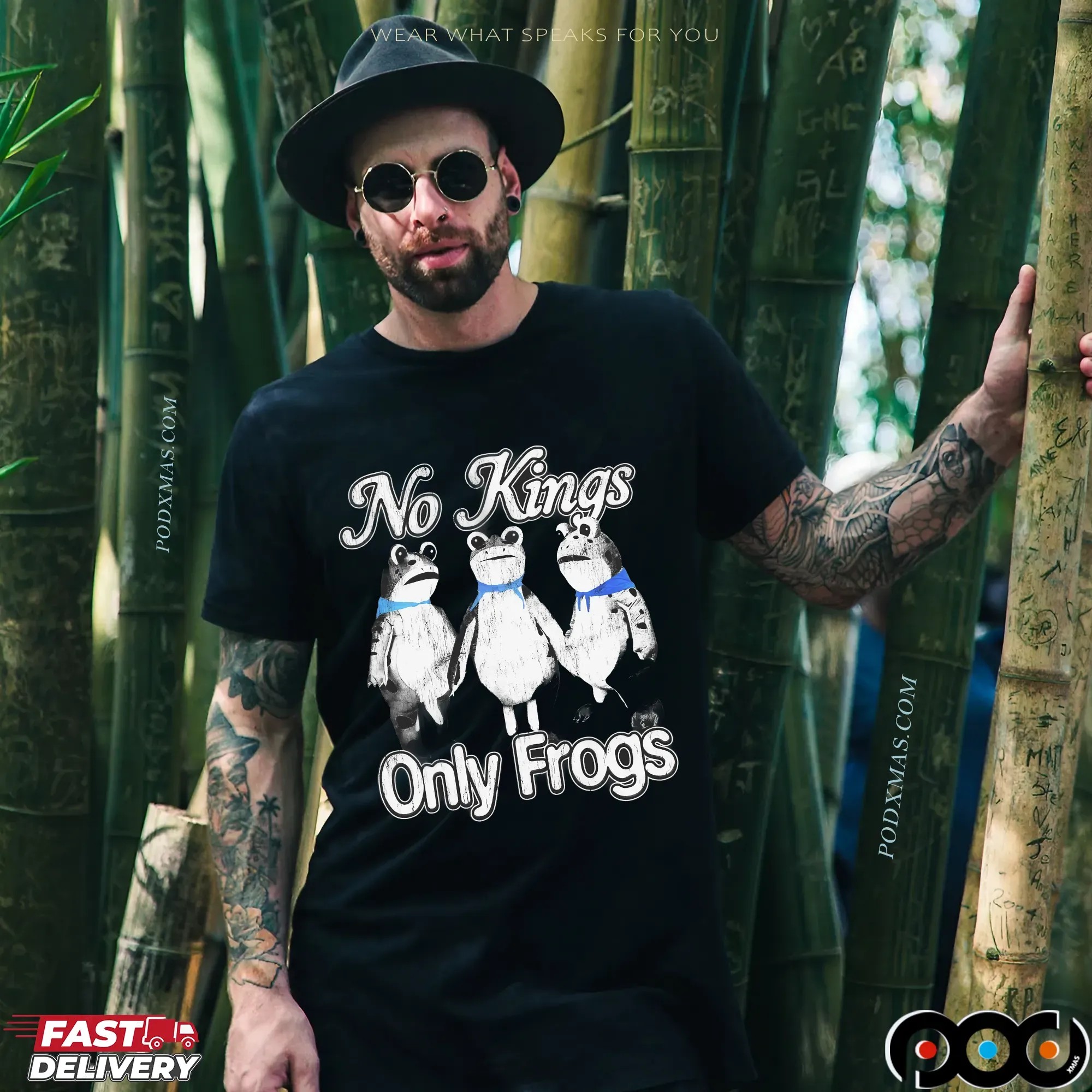 No Kings Only Frogs T Shirt