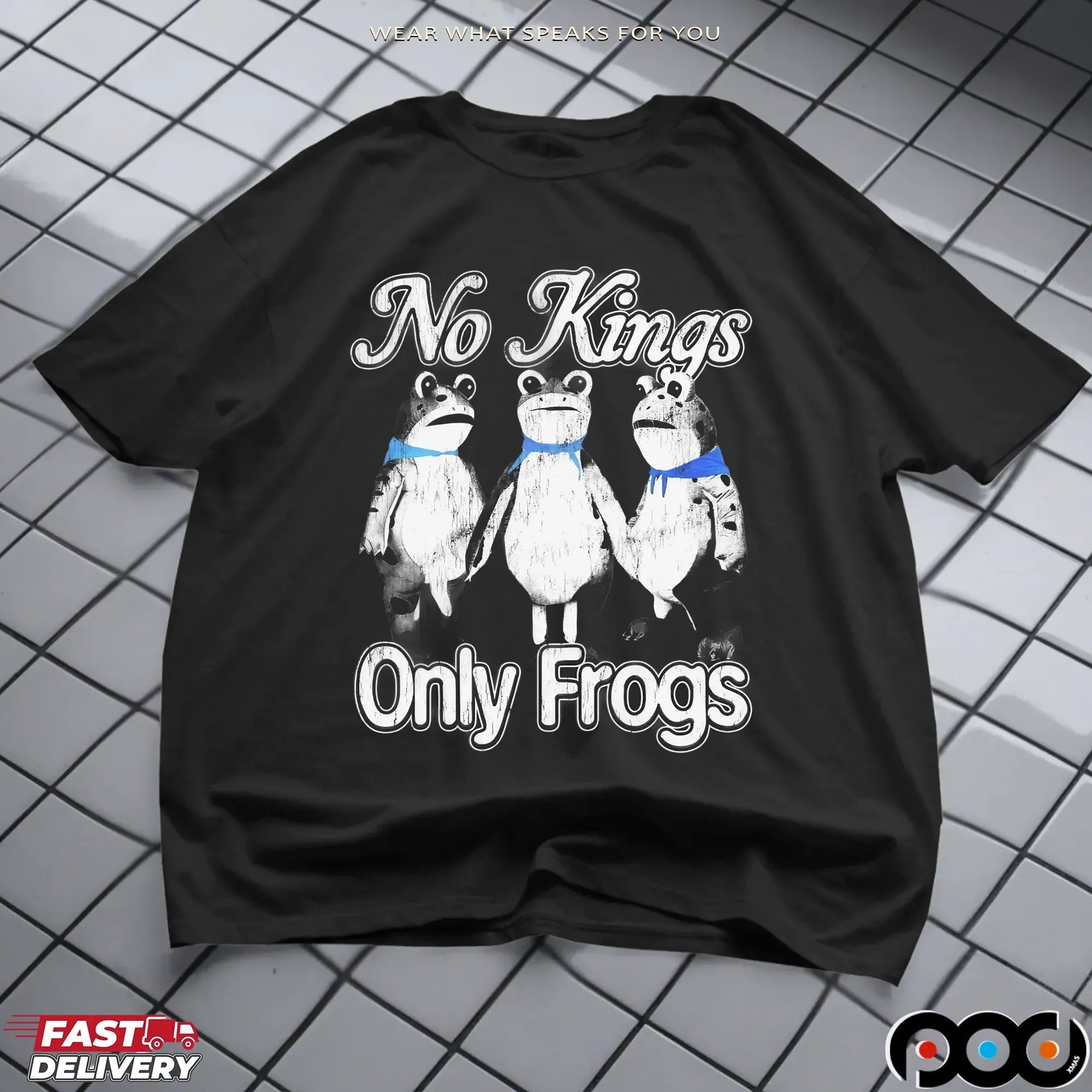 No Kings Only Frogs T Shirt