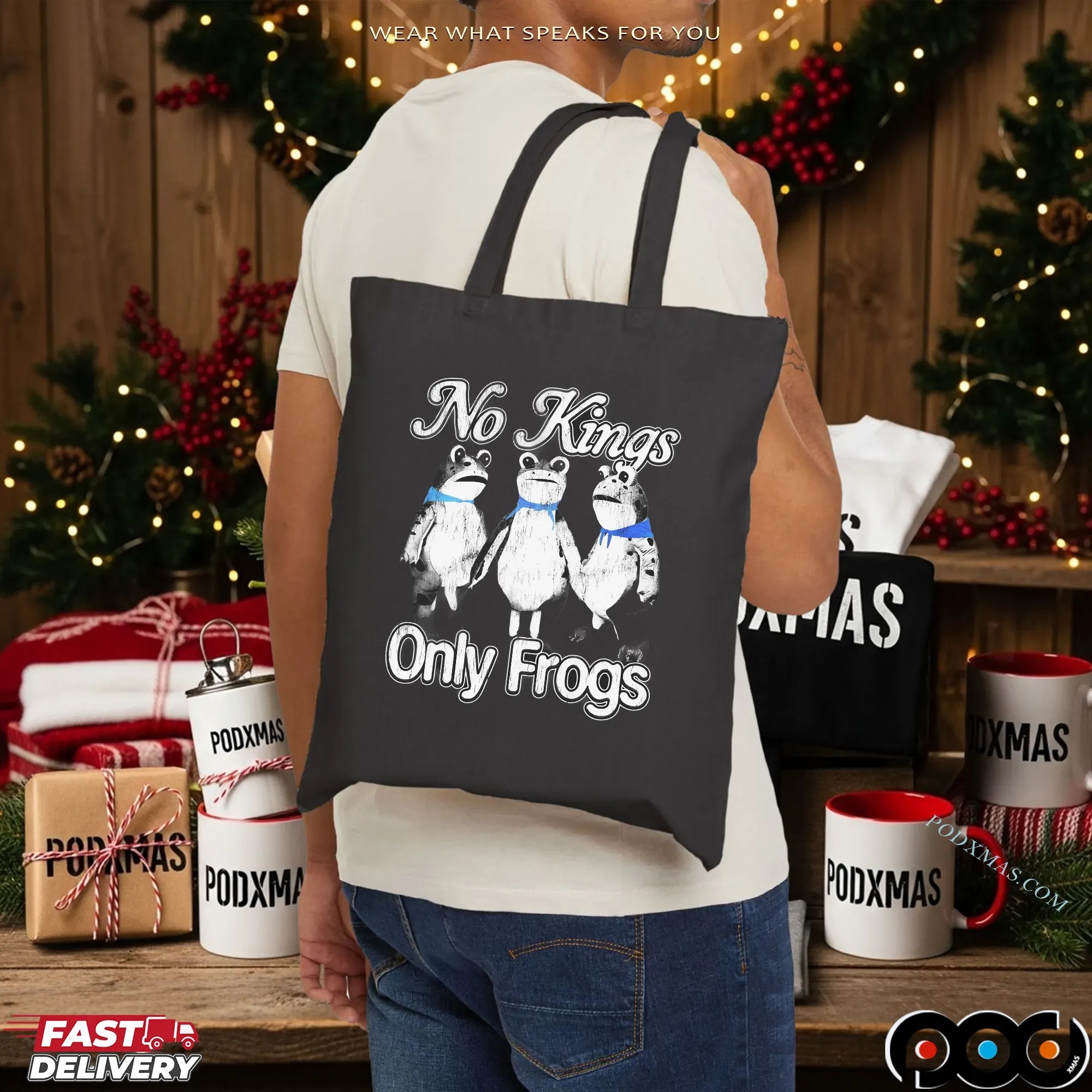 No Kings Only Frogs T Shirt