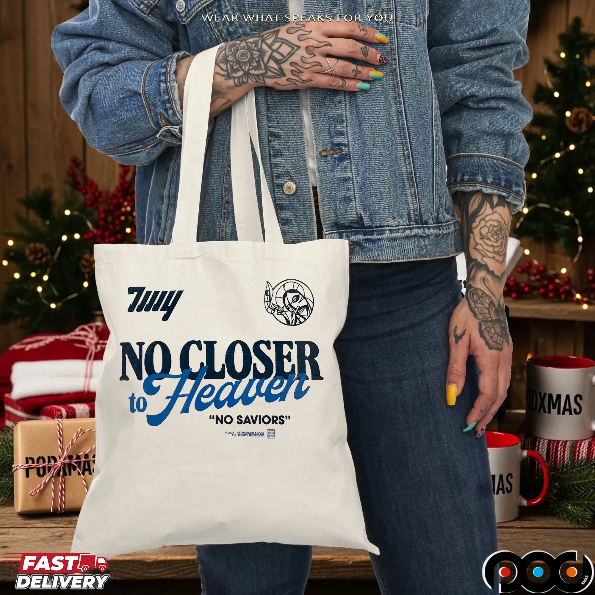 No closer to Heaven No Saviors The Wonder Years T Shirt No closer to Heaven No Saviors The Wonder Years T Shirt