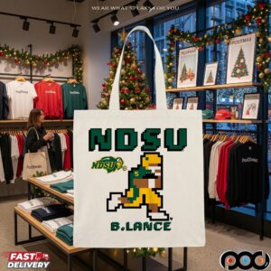 North Dakota State Football Bryce Lance Retro Baller Pixel Style T Shirt