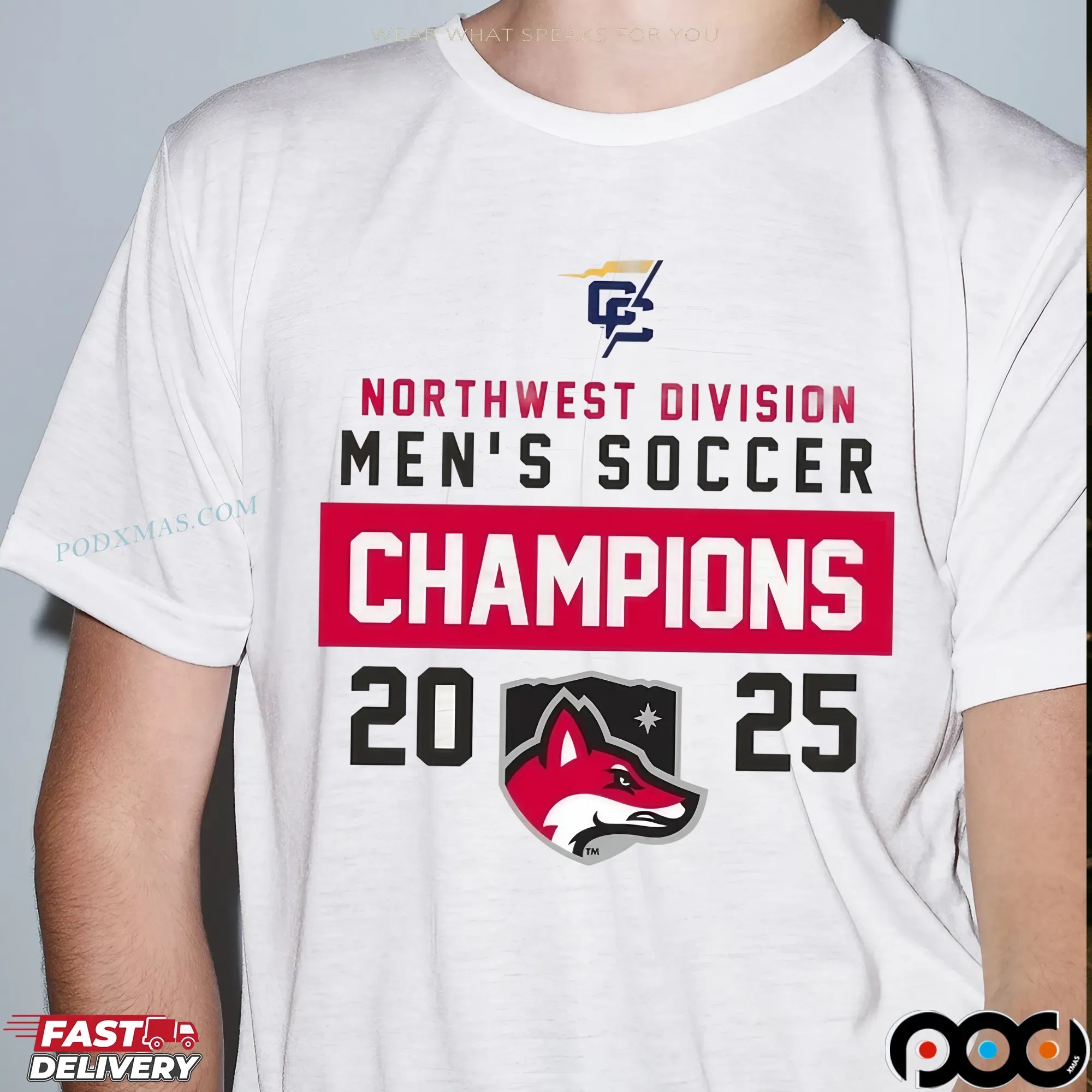 North Greenville Northwest Division Men’s Soccer Champions 2025 Graphic T Shirt