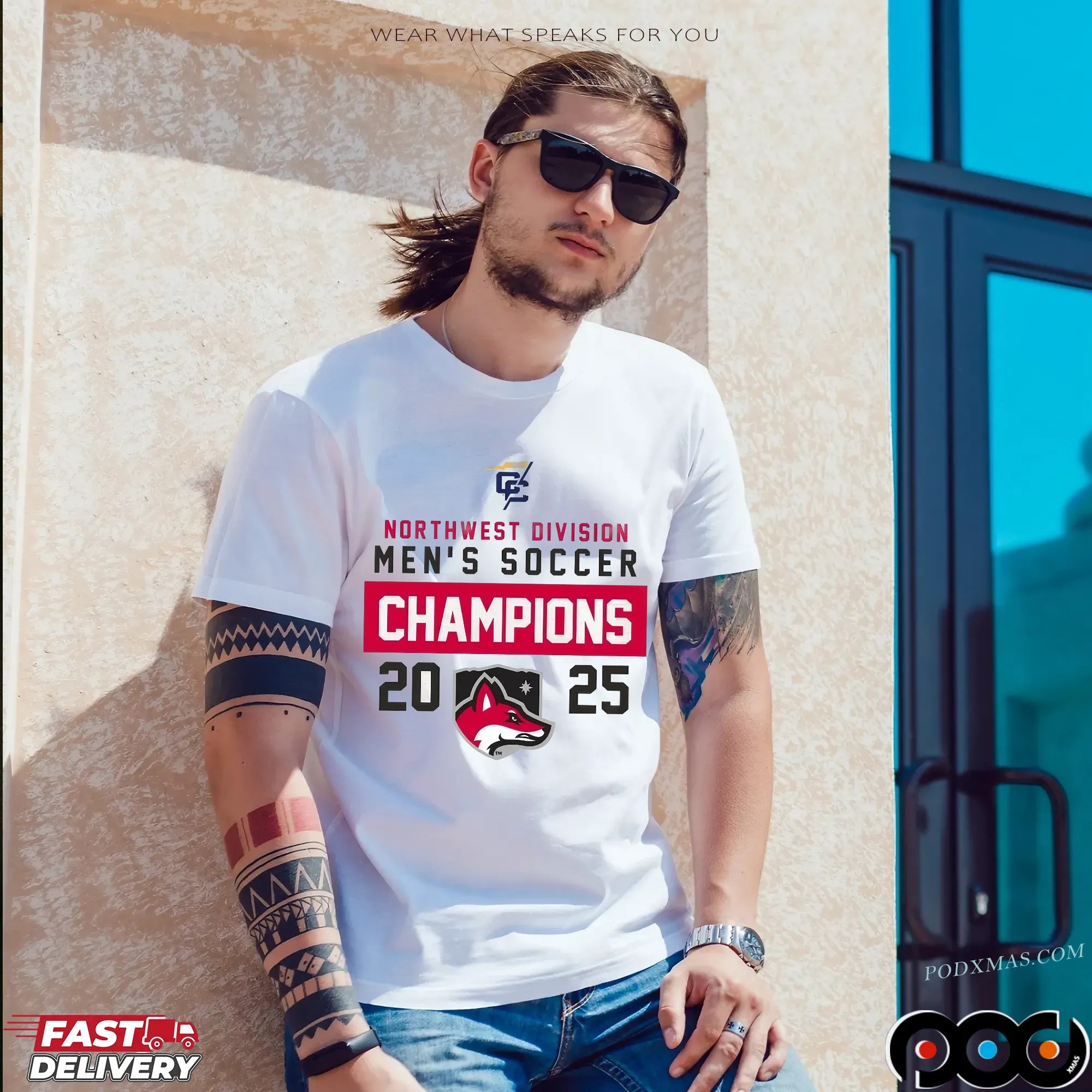 North Greenville Northwest Division Men’s Soccer Champions 2025 Graphic T Shirt