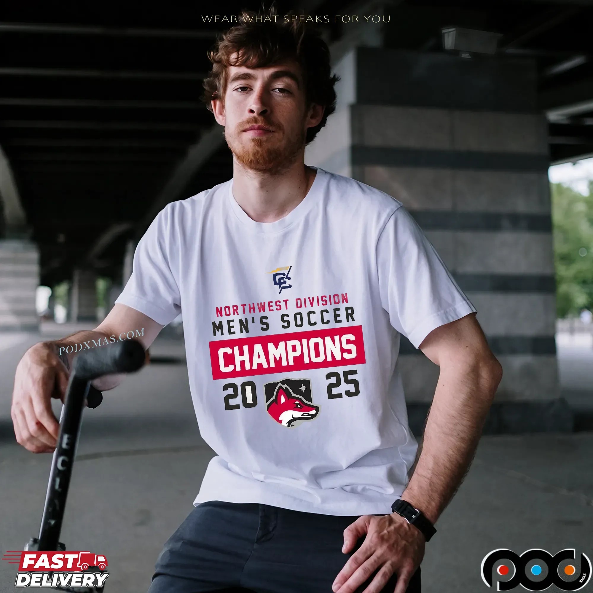 North Greenville Northwest Division Men’s Soccer Champions 2025 Graphic T Shirt