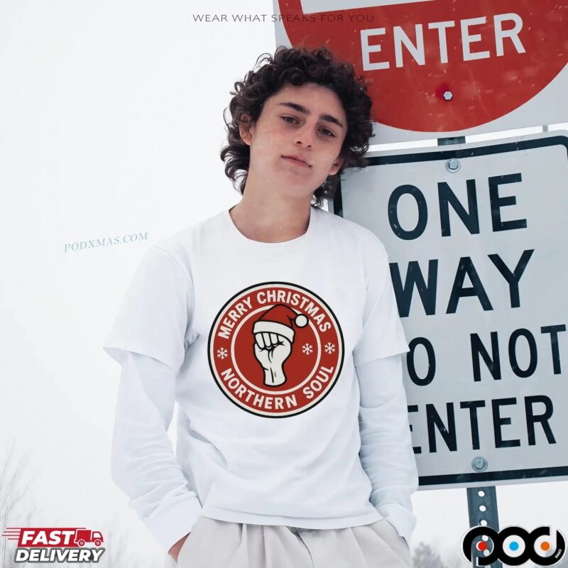 Northern Soul Merry Christmas Holiday T Shirt Northern Soul Merry Christmas Holiday T Shirt