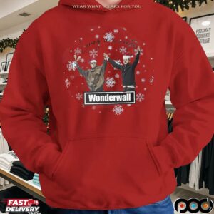 Oasis Winter Wonderwall Christmas Living In A Winter T Shirt