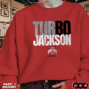 Ohio State Football Bo Jackson Turbo Sport Shirt