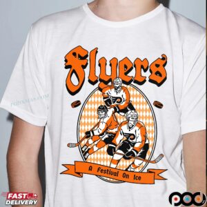 Oktoberfest Philadelphia Flyers A Festival On Ice T Shirt