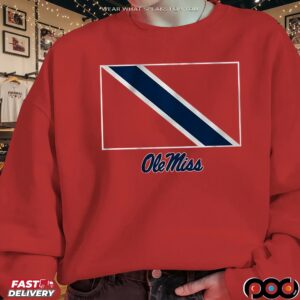 Ole Miss Football Trinidad and Tobago Flag T Shirt