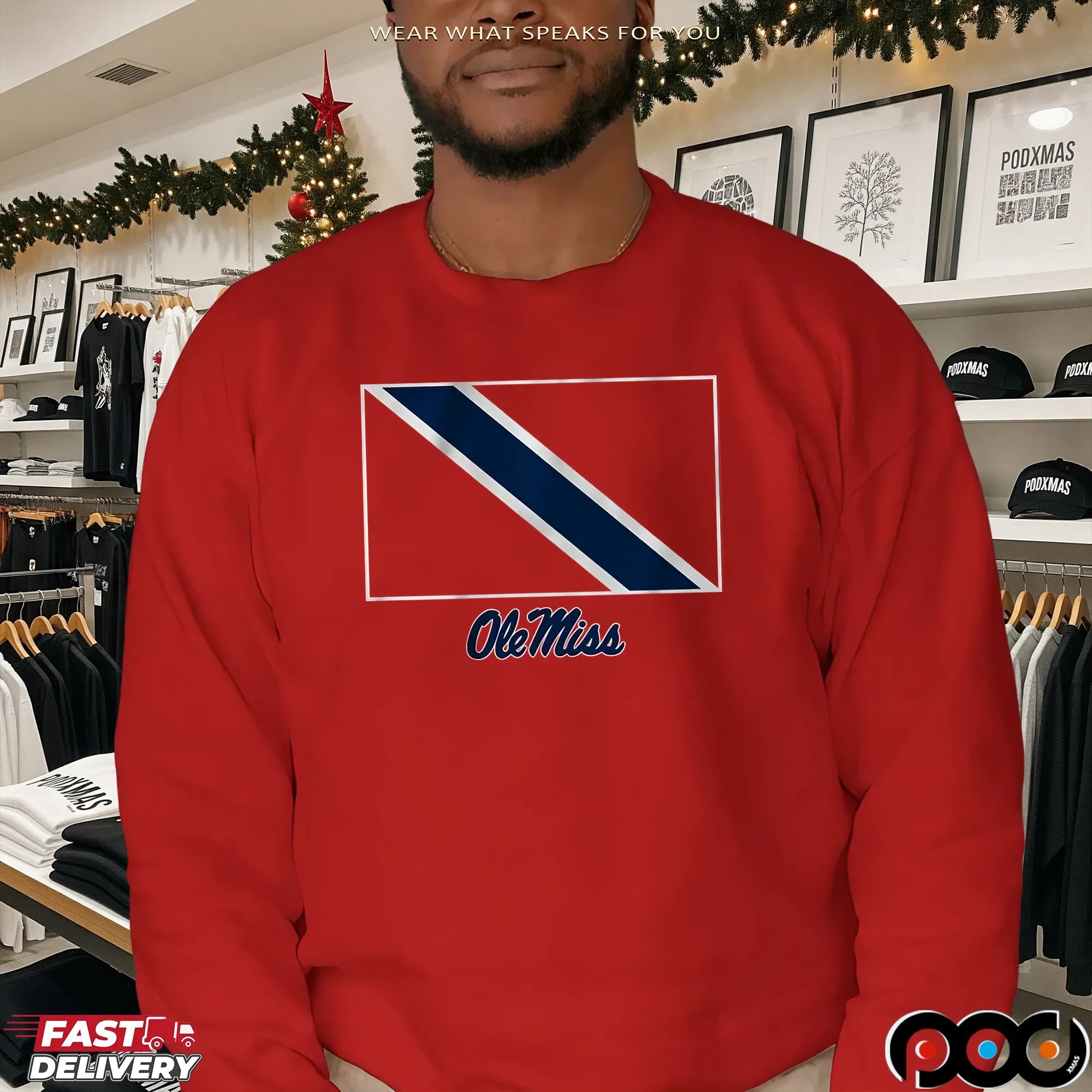 Ole Miss Football Trinidad and Tobago Flag T Shirt