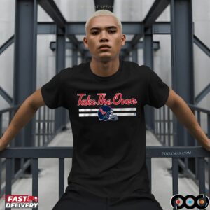 Ole Miss Rebels Football Take The Over Helmet Graphic T Shirt