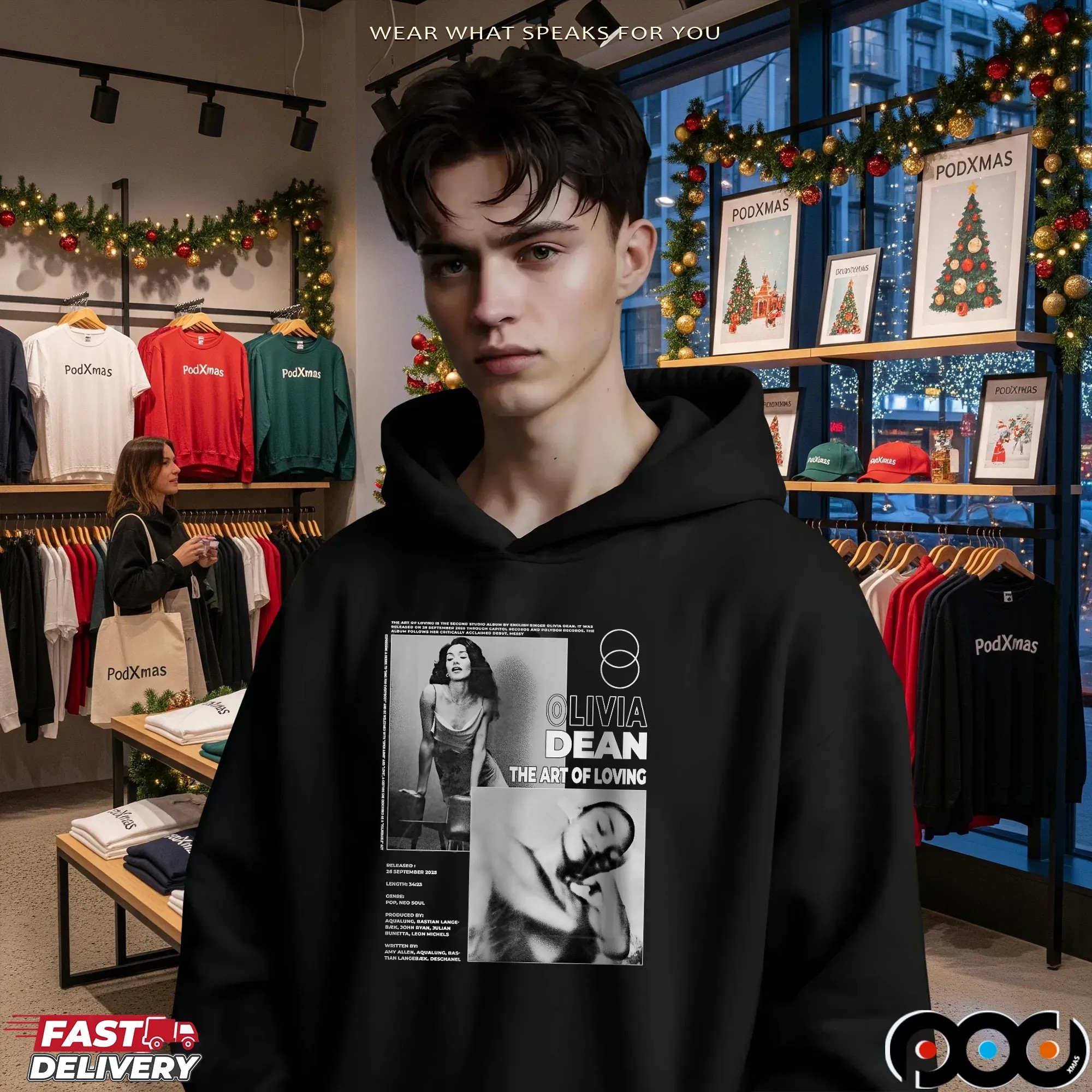 Olivia Dean The Art Of Loving Tour T Shirt