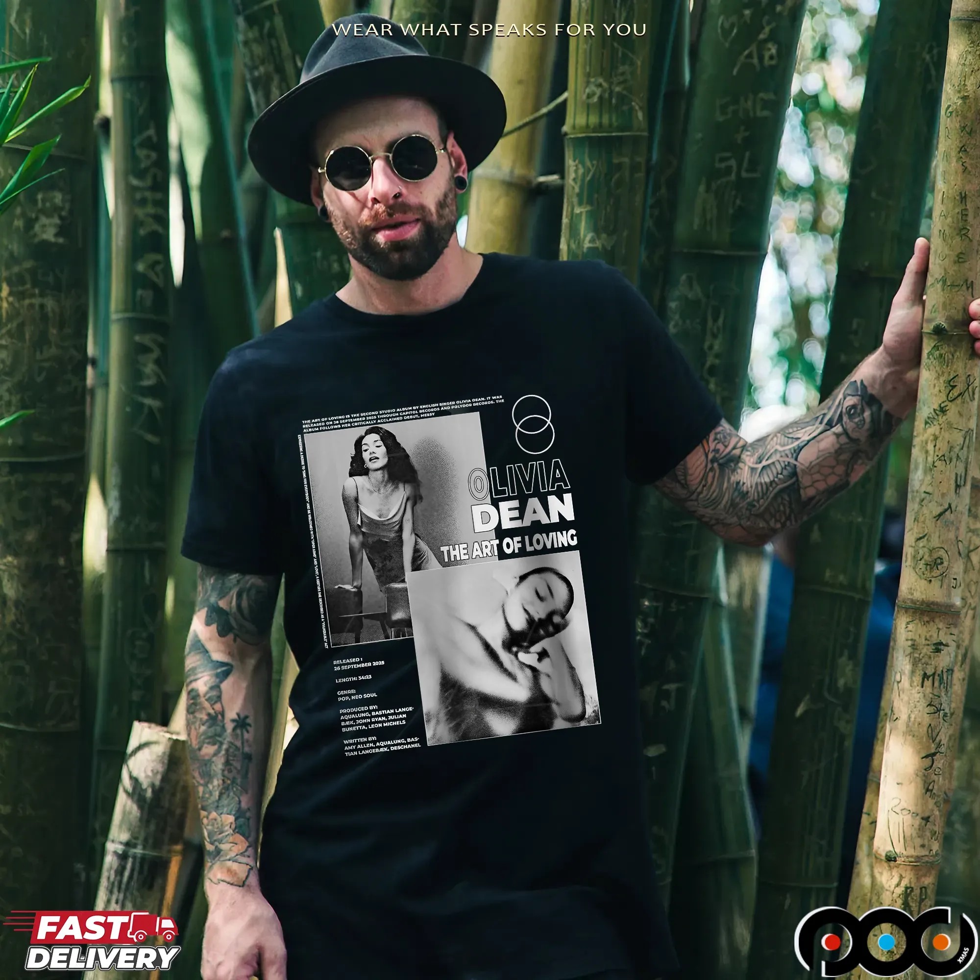 Olivia Dean The Art Of Loving Tour T Shirt