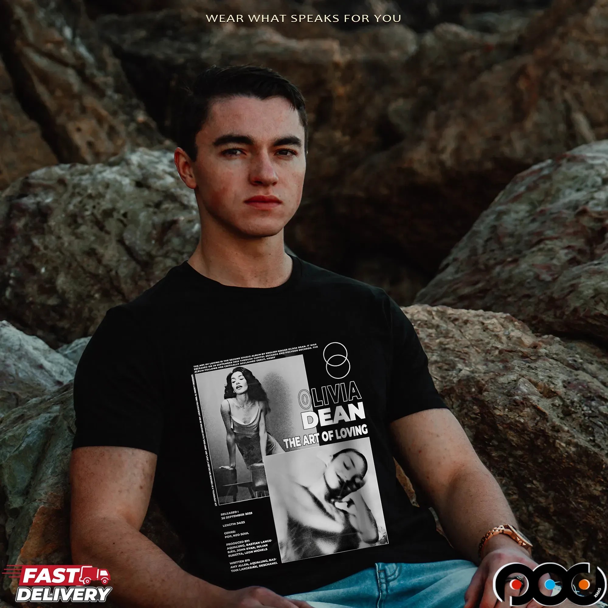 Olivia Dean The Art Of Loving Tour T Shirt