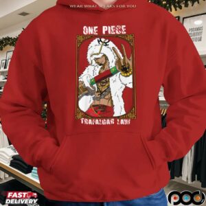 One Piece Trafalgar Law Sword Pose Anime Graphic T Shirt