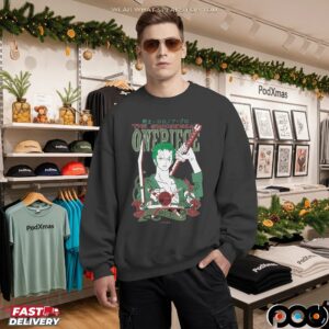 One Piece Zoro The Swordsman Theme Rare Anime T Shirt