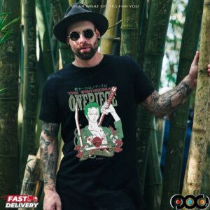 One Piece Zoro The Swordsman Theme Rare Anime T Shirt