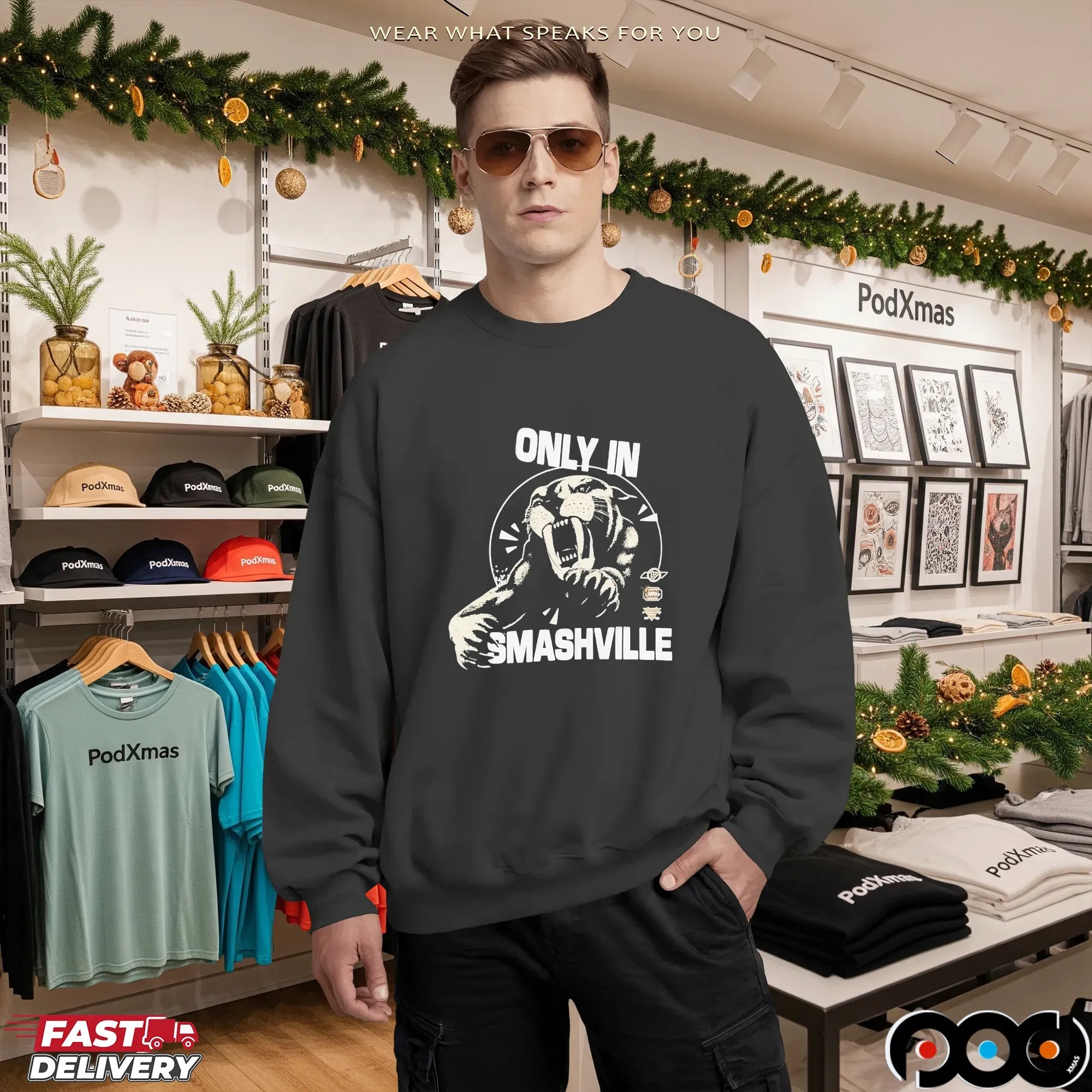 Only in Smashville T Shirt
