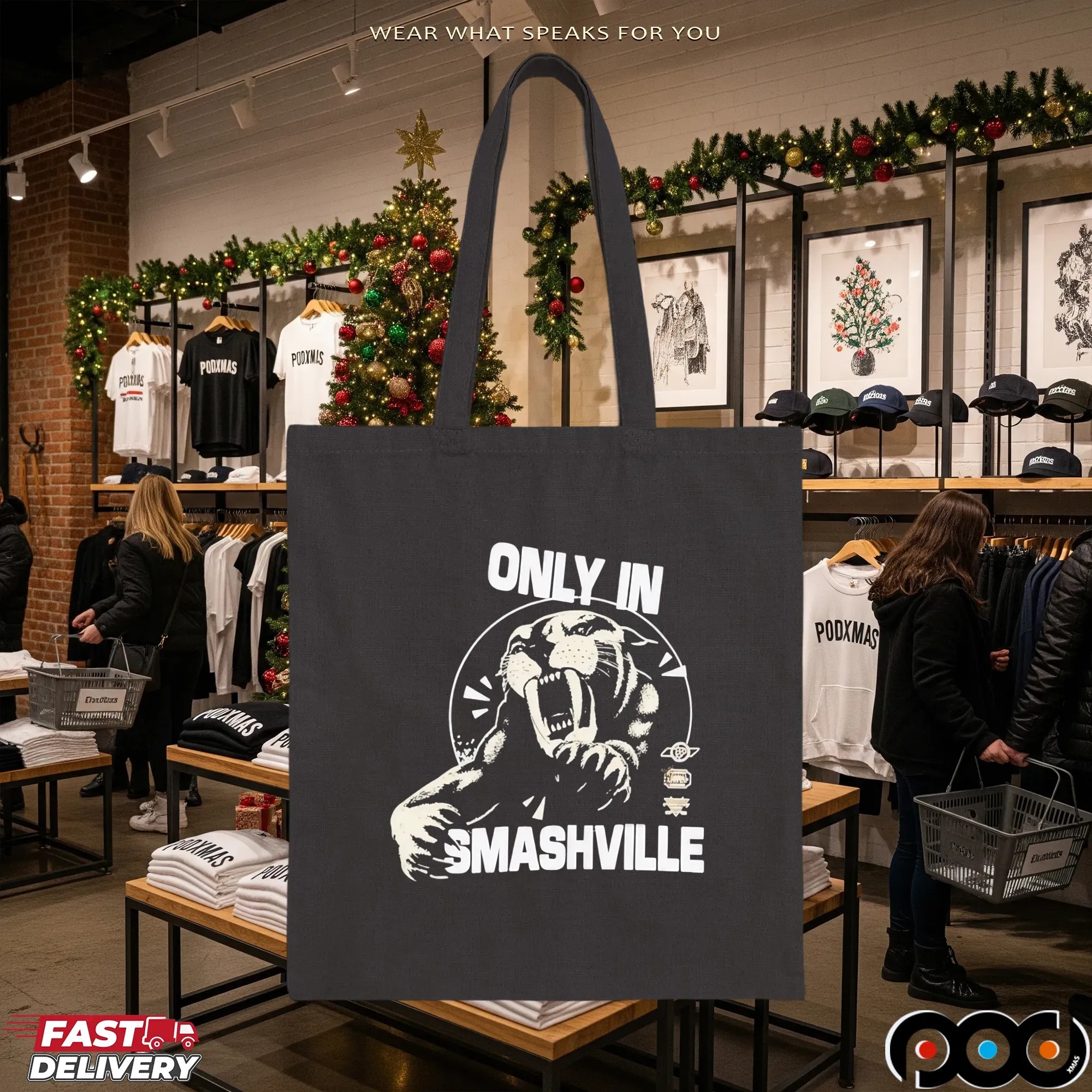 Only in Smashville T Shirt
