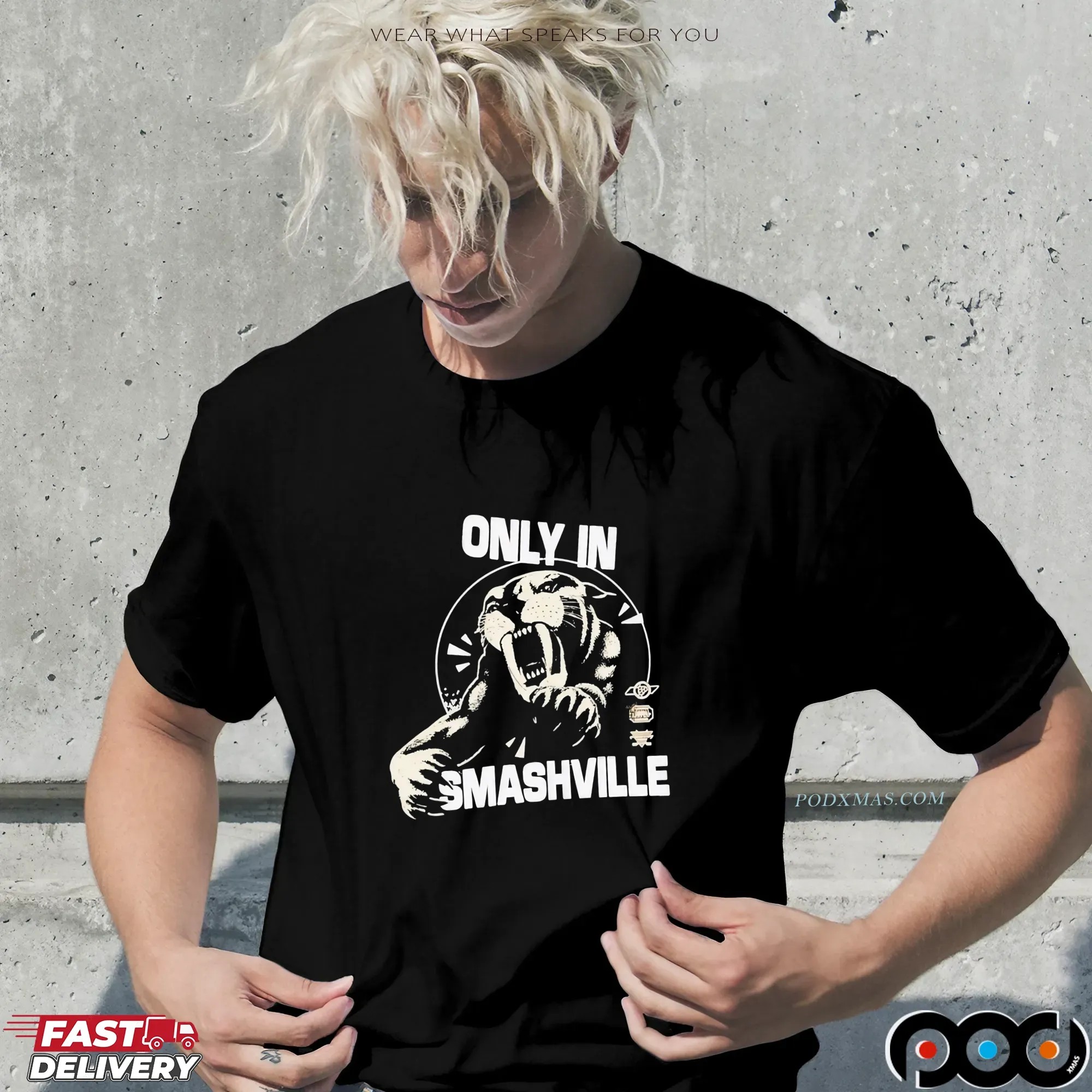 Only in Smashville T Shirt