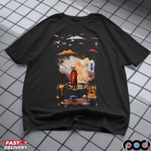 Other World Abstract Cosmic Devil Explosion Shirt