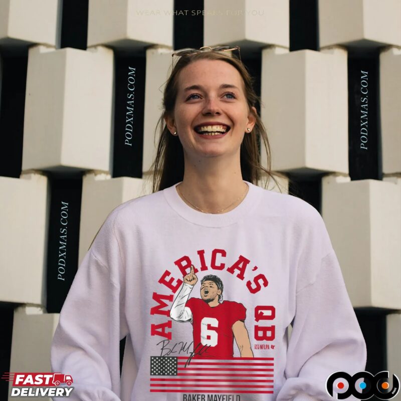 Baker Mayfield America's QB T Shirt Baker Mayfield America's QB T Shirt