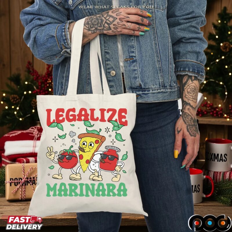 Legalize Marinara Pizza Tomato Smoking T Shirt