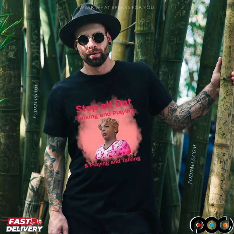 Hollywoodgengen Stop All Dat Talking And Playing T Shirt