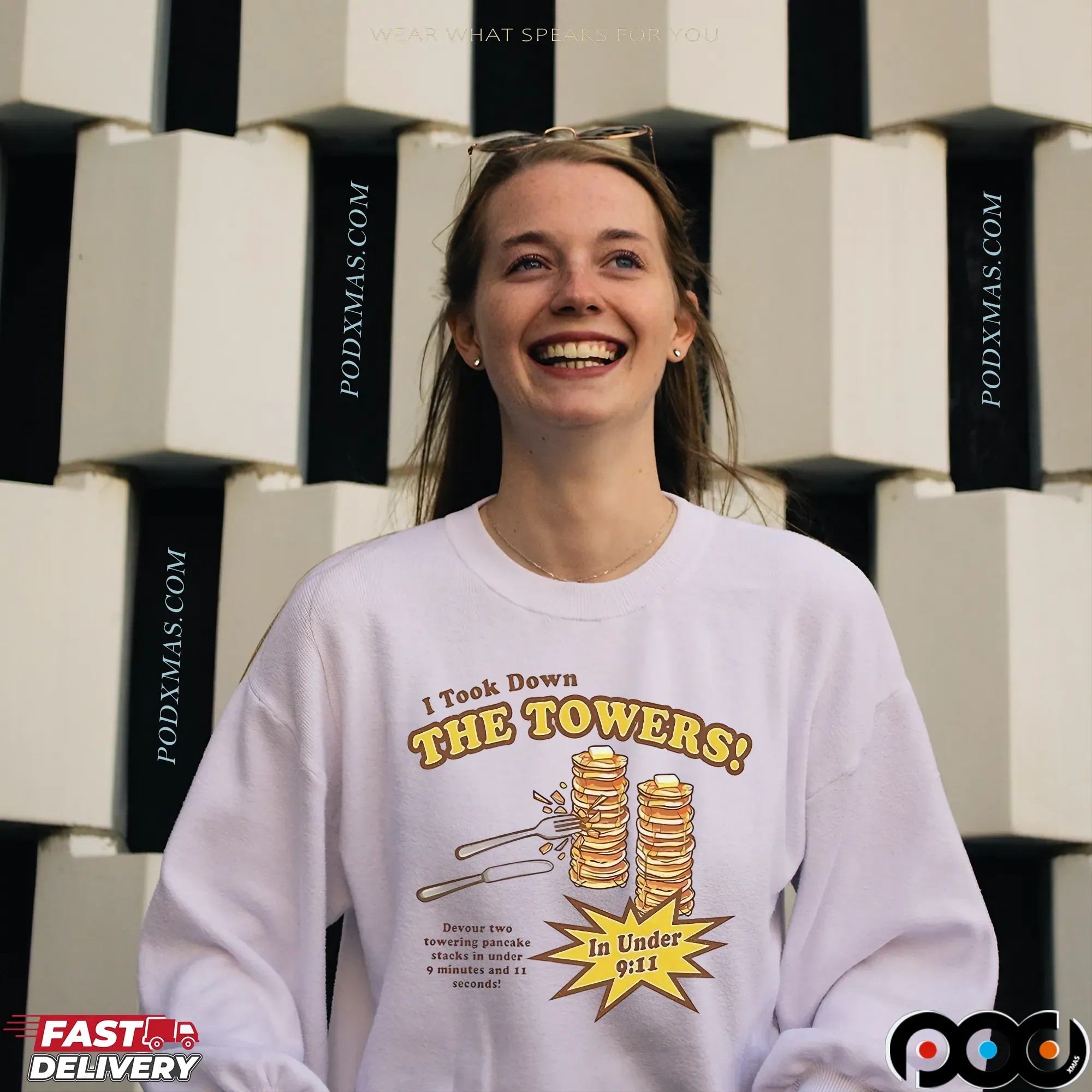 Pancakes Took Down The Towers In Under 9 Minutes And 11 Seconds T Shirt
