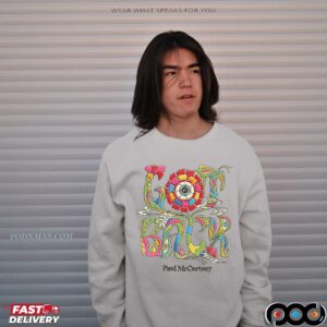 Paul McCartney Got Back Floral Tour 2025 T Shirt