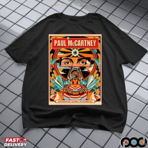 Paul McCartney Got Back Icon '25 Tour Santa Barbara Event T Shirt