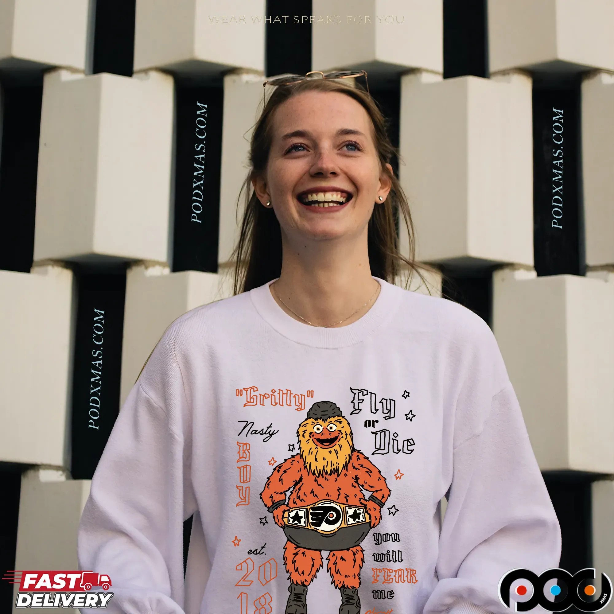 Philadelphia Flyers Gritty Fly Or Die You Will Fear Me Est 2018 T Shirt Philadelphia Flyers Gritty Fly Or Die You Will Fear Me Est 2018 T Shirt